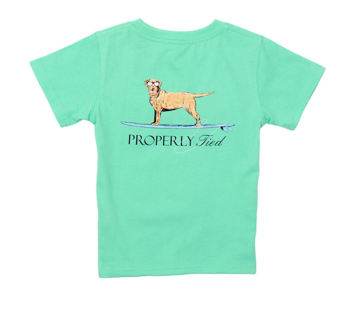 Properly Tied Boys Waverider Wash Green