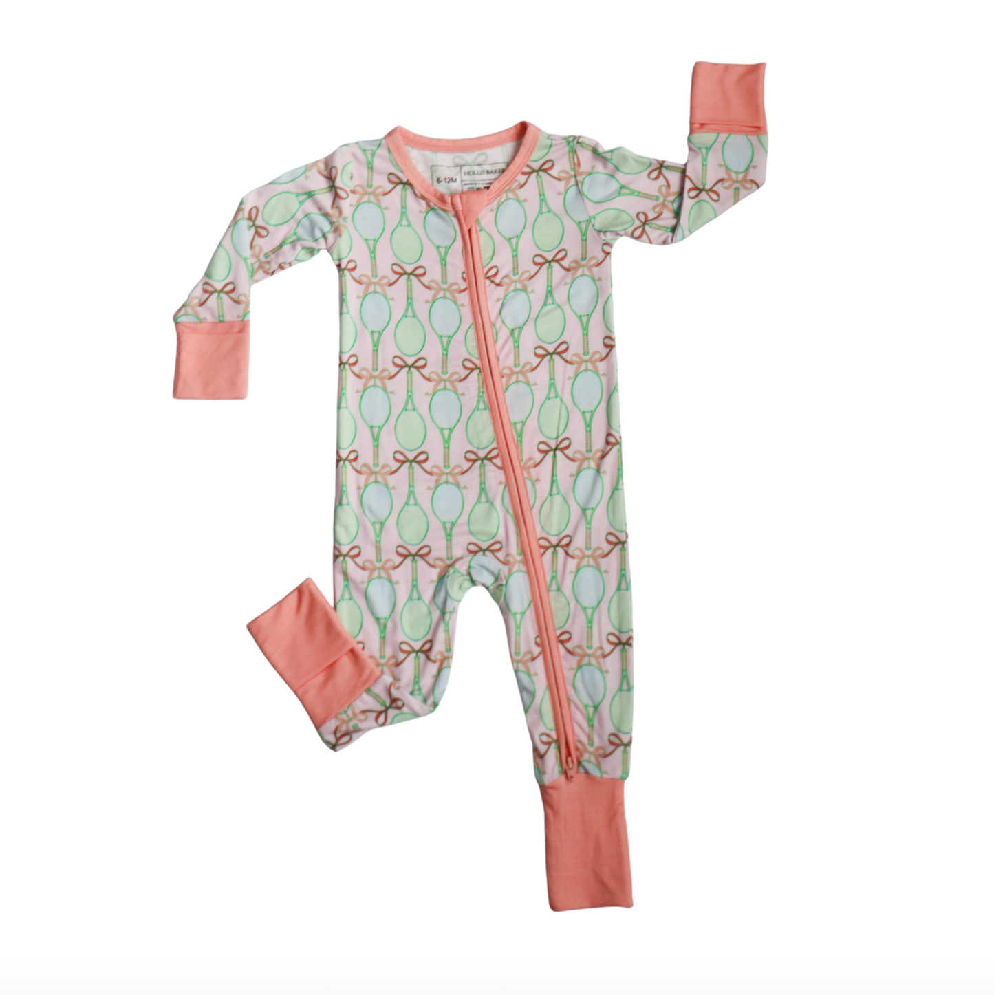 Zipper Romper - Tennis