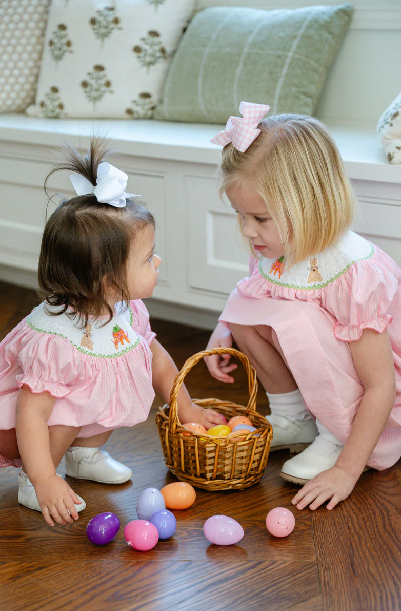 Easter Bunny and Carrots Birdie Bubble