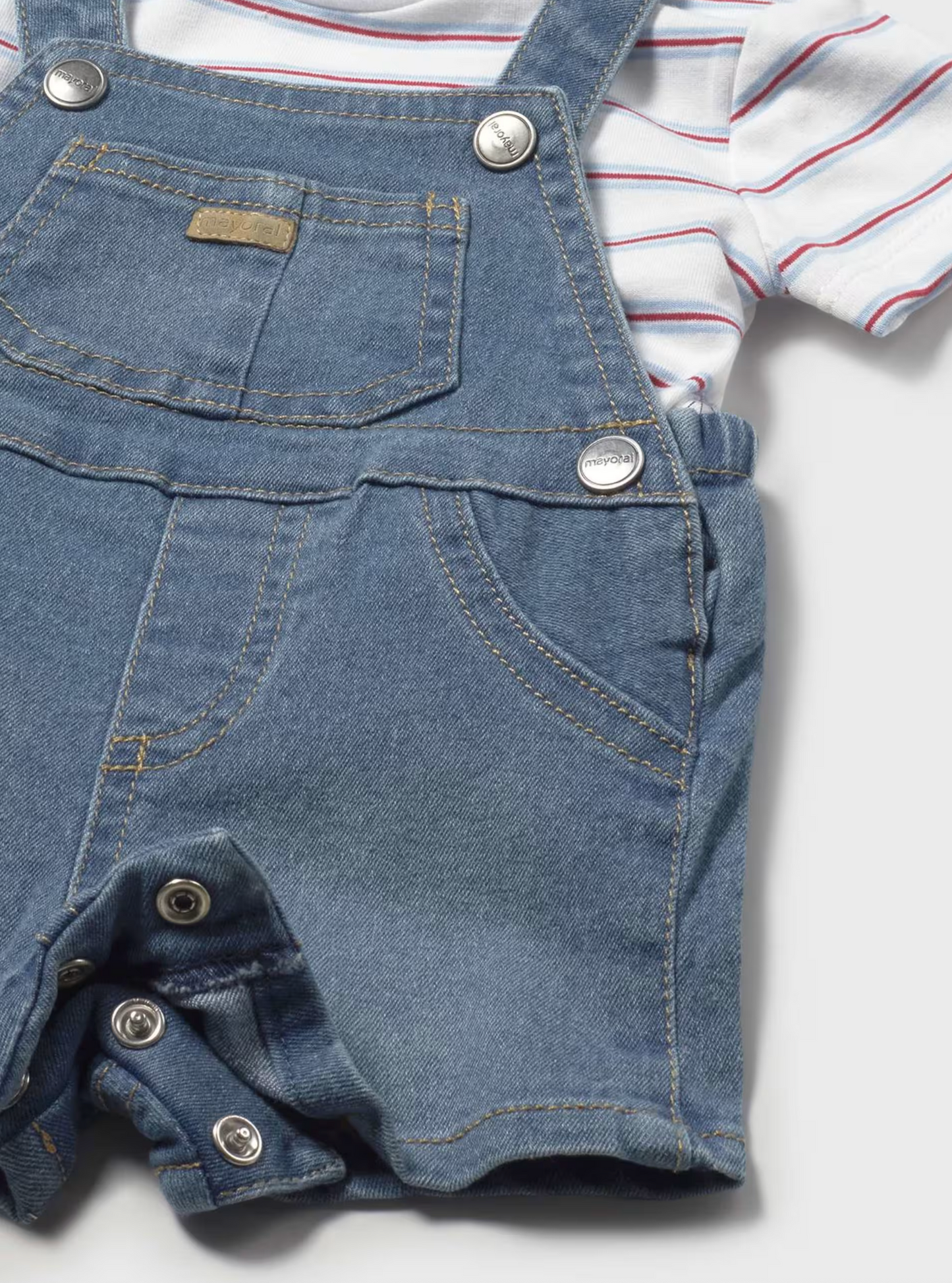 Baby Boy Overall and T-Shirt Set