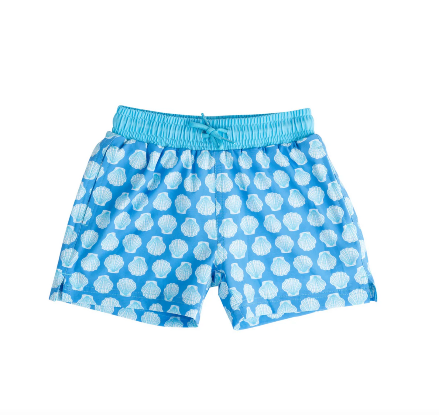 Boys' Seashell Print Boogie Board Swim Trunks