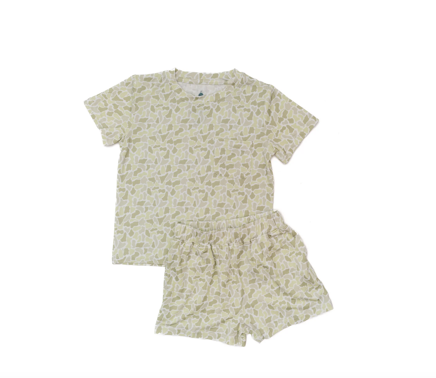 Camo Shorts & T-Shirt Set