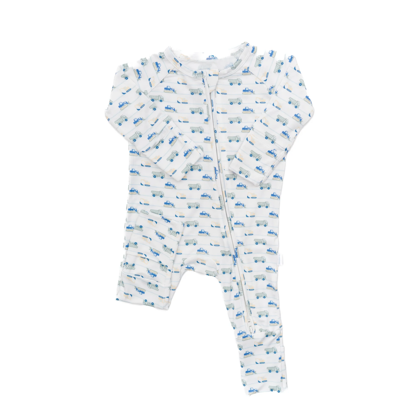 Construction Zone Sleep Romper