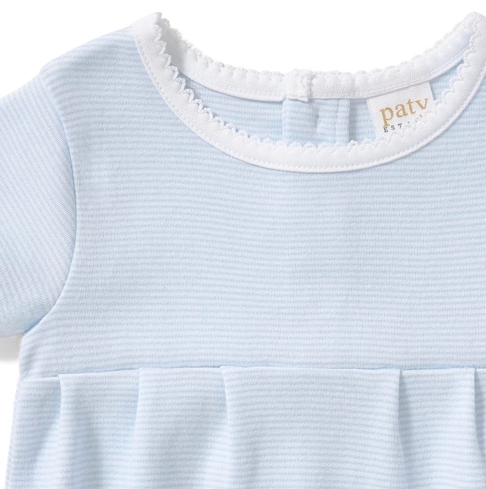 Paty Organic Cotton Bubble - Blue