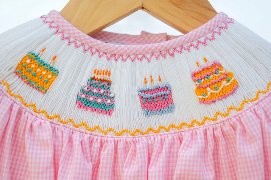 Pink Birthday Helen Dress