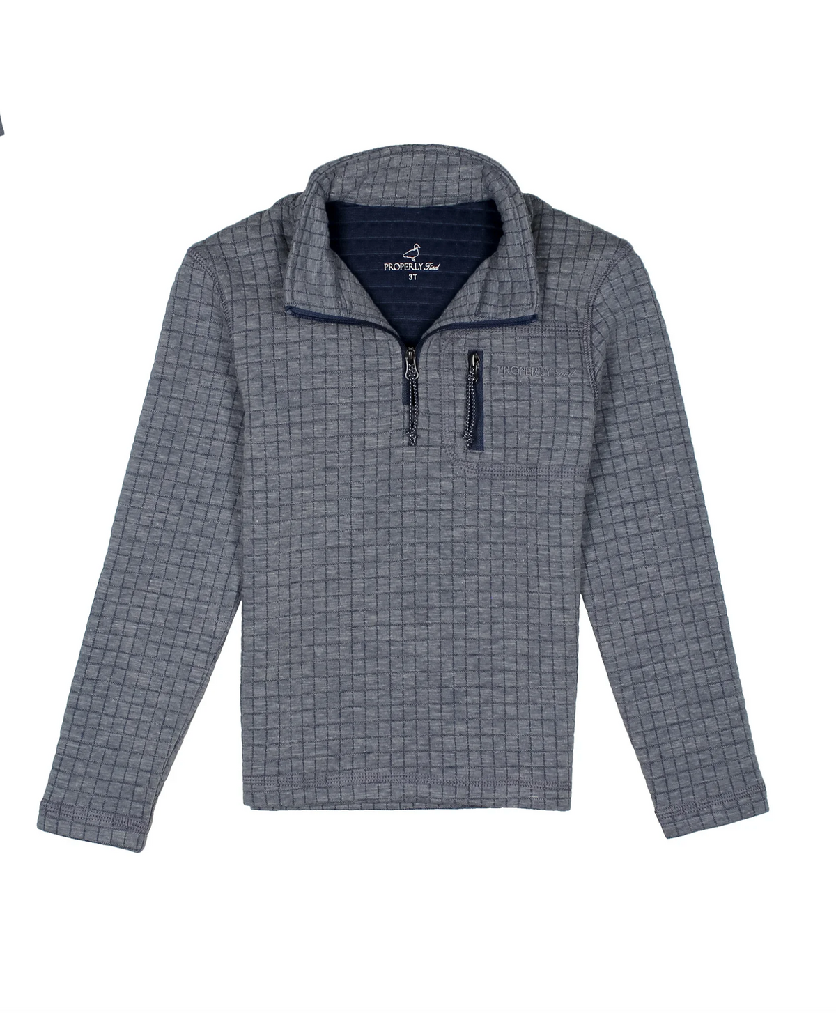 Boys Delta Pullover - Dusk Blue