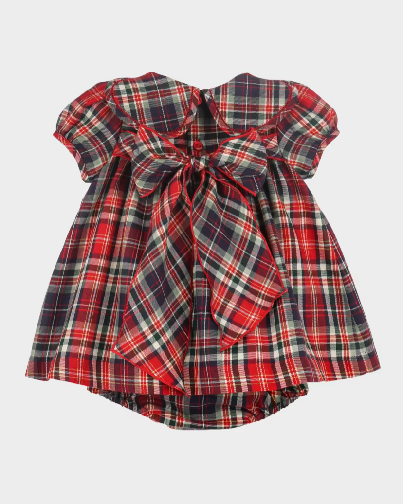 Evergreen Tartan Petal Float