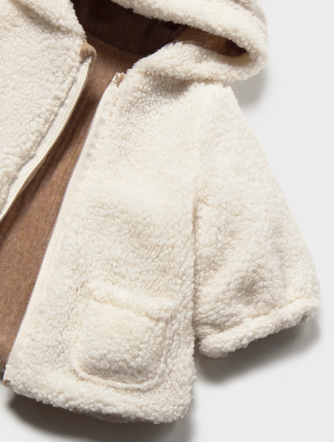 Baby Reversible Sherpa Coat
