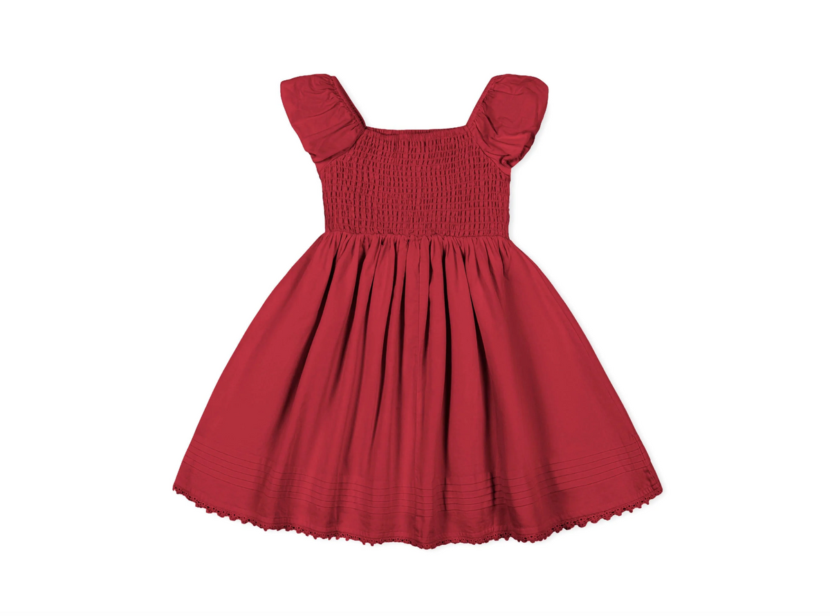 Organic Sateen Flower Girl Dress