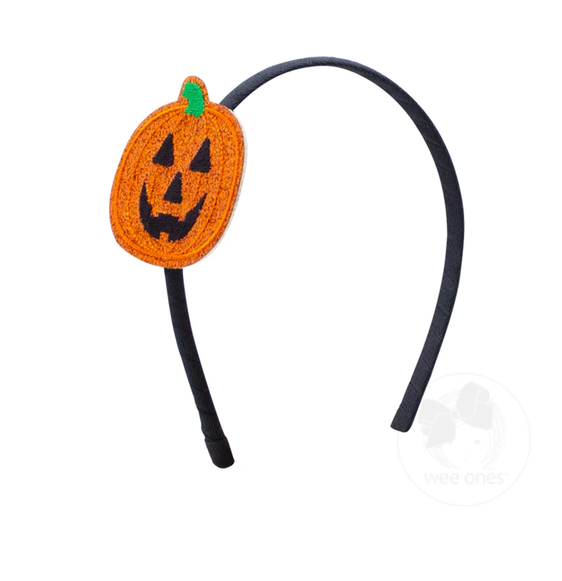 Glitter Foam Pumpkin Headband