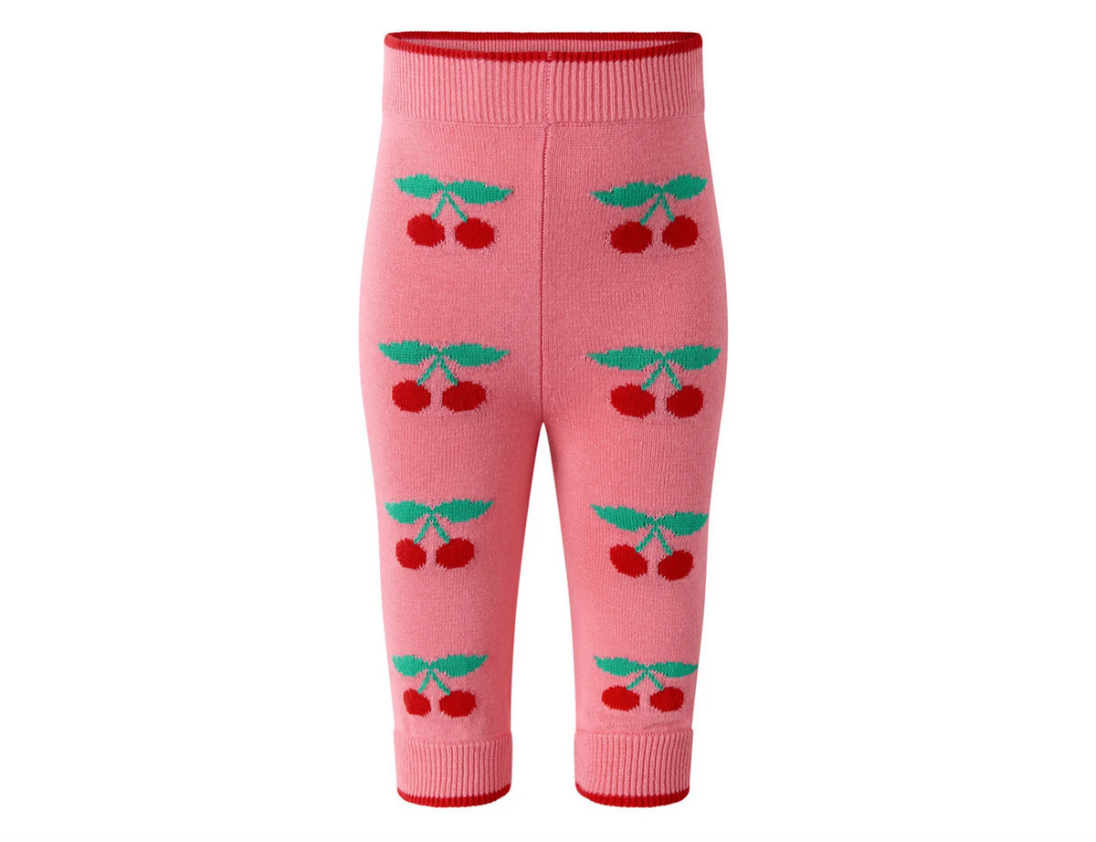 Cherry Cardigan and Legging Set