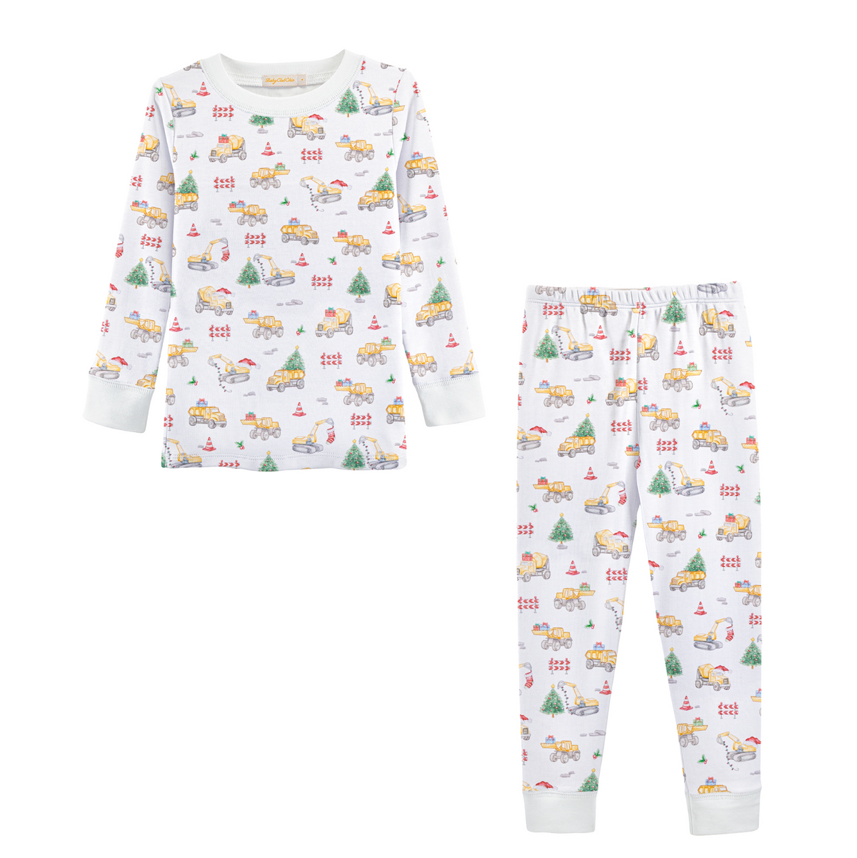 Jingle Trucks Pajama Set