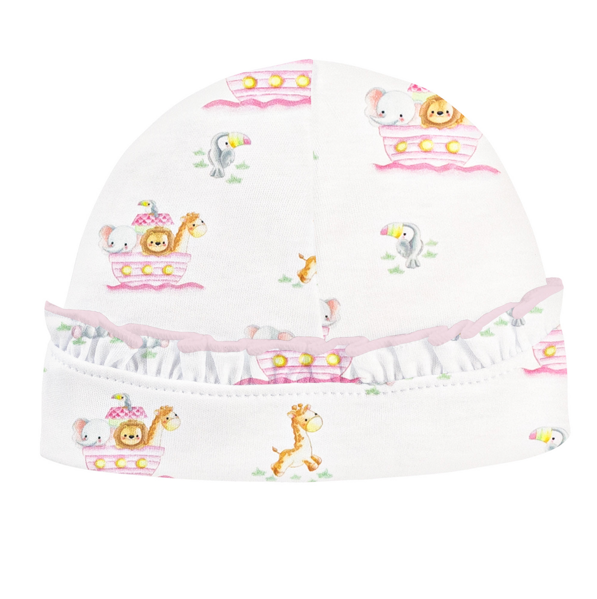 Noah's Ark Pink Hat