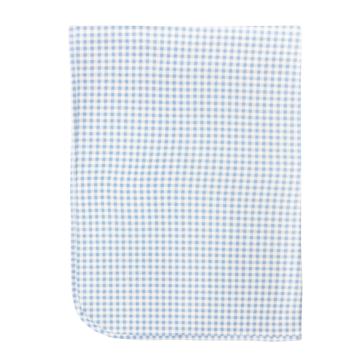 Blue Mini Checks Blanket