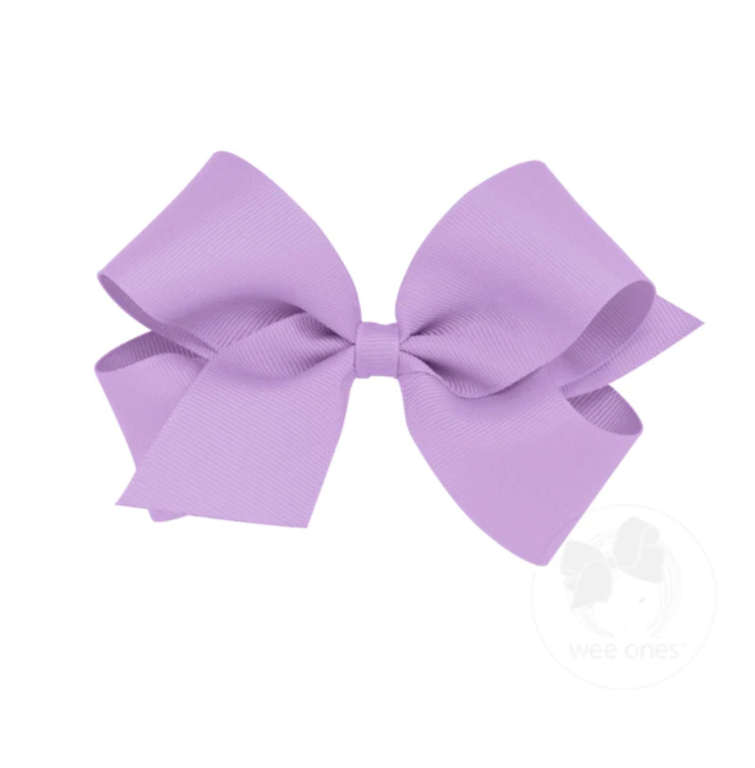 Medium Classic Grosgrain Hair Bow - Multiple Color Options