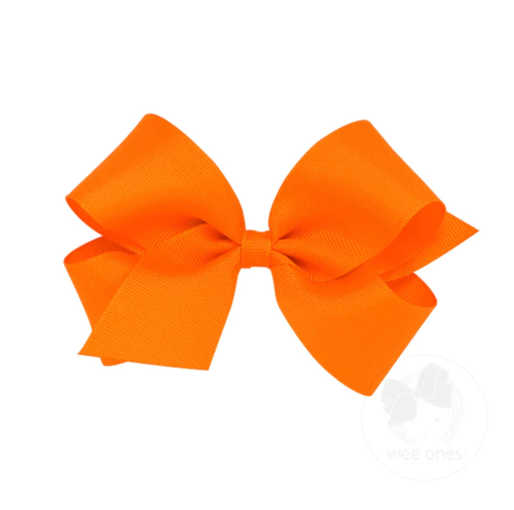 Medium Classic Grosgrain Hair Bow - Multiple Color Options