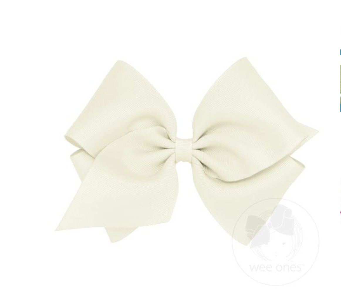 Medium Classic Grosgrain Hair Bow - Multiple Color Options