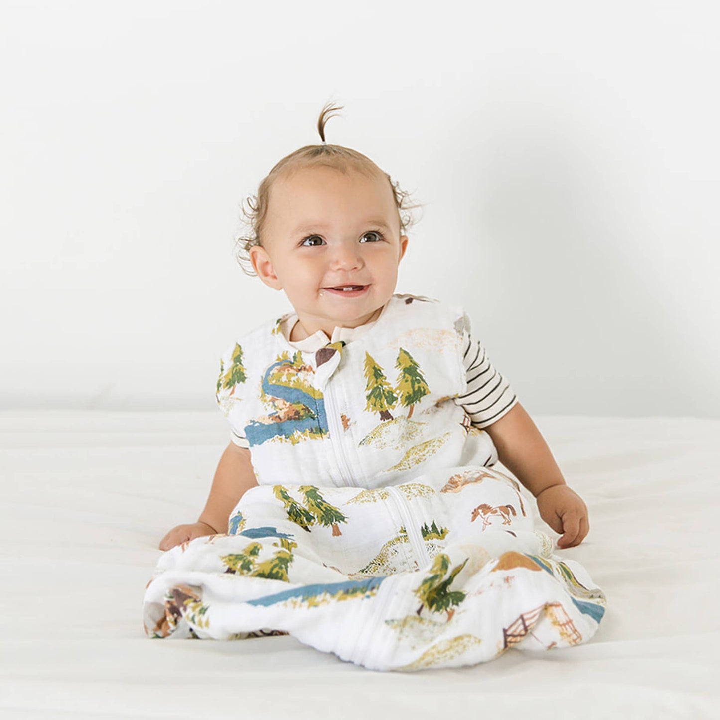 Wyoming Classic Muslin Sleeper 6-12M