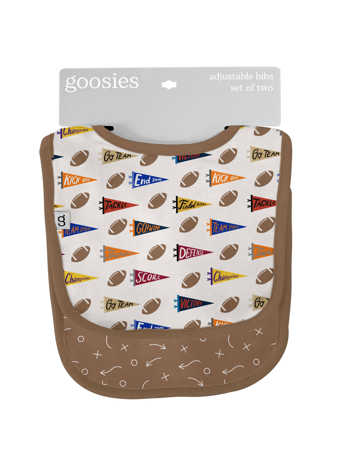 Varsity Football Flags Bib Set