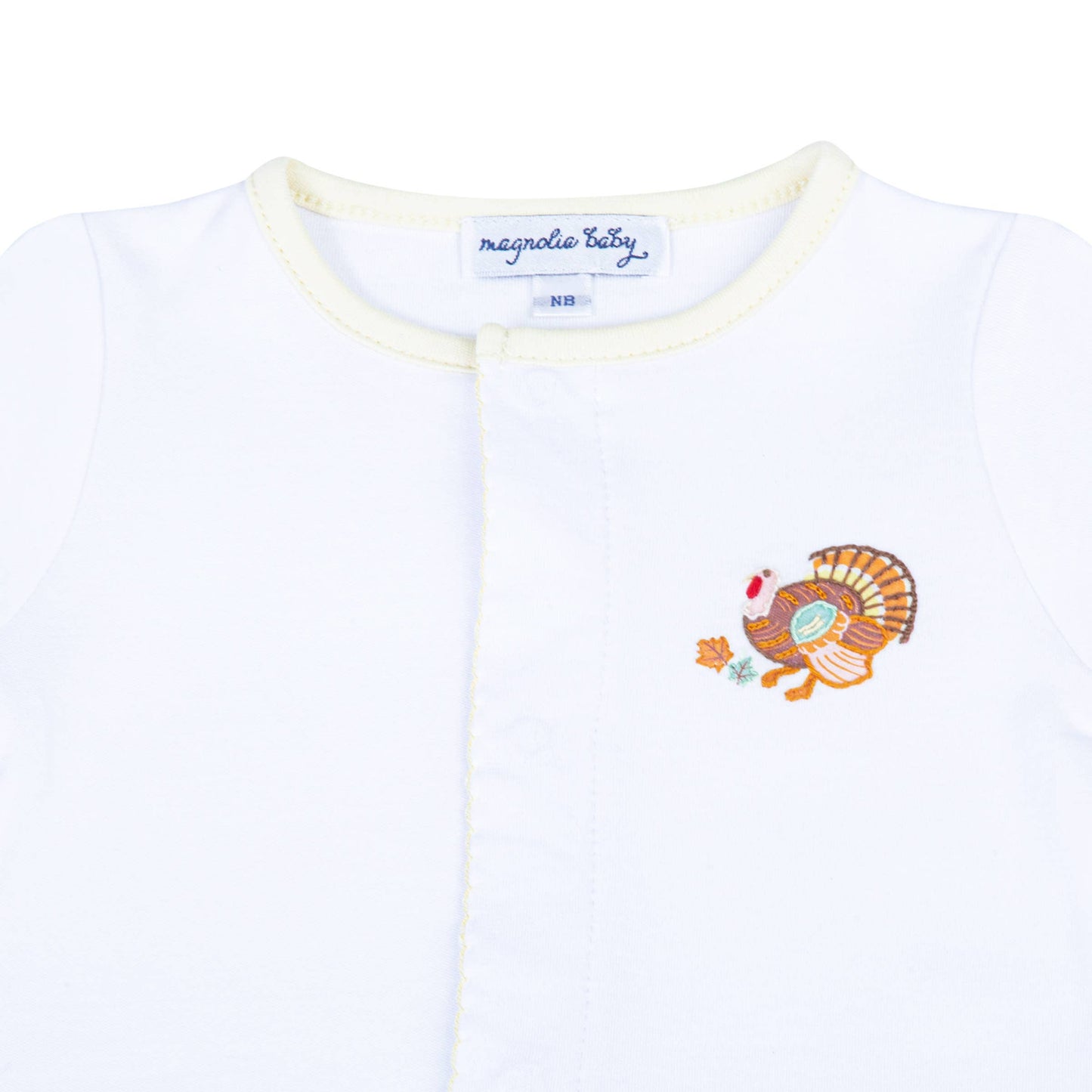 Thanksgiving Blessings Ivory Footie