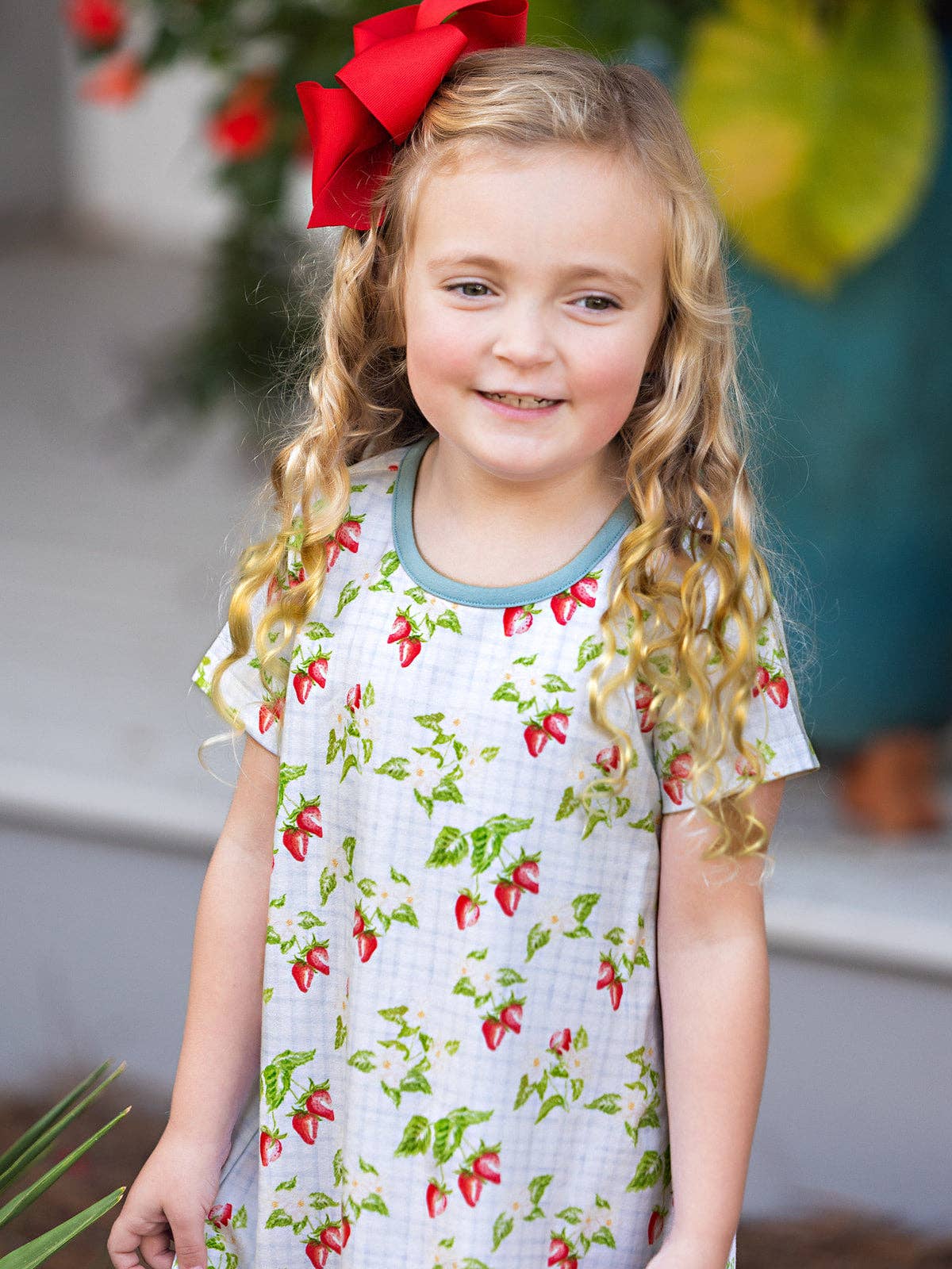 Mary Chase Sweet Strawberry Dress