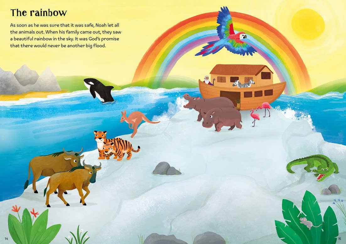 Little First Stickers Noah's Ark