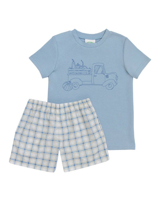 Towns Pumpkin Truck T-Shirt Set