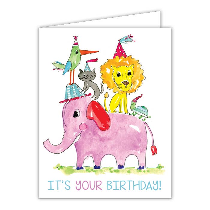 Go Wild It's Your Birthday Greeting Card