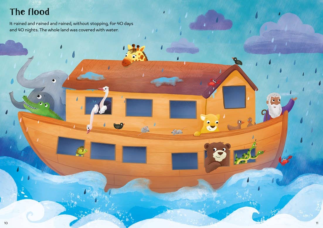 Little First Stickers Noah's Ark
