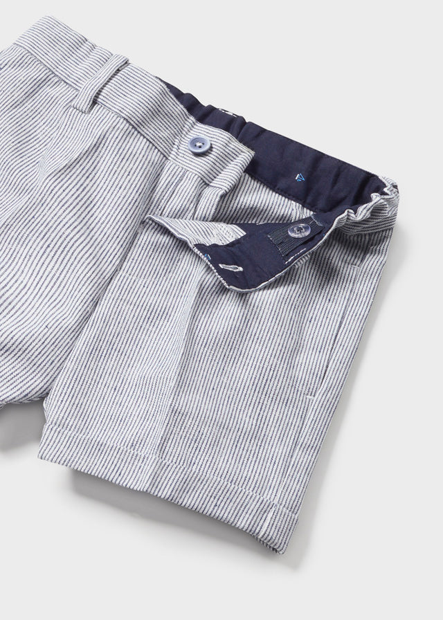 Linen Dressy Shorts - Navy or Eucalyptus