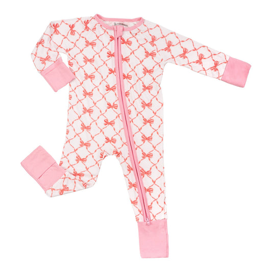 Beautiful Bows Baby Bamboo Pajamas