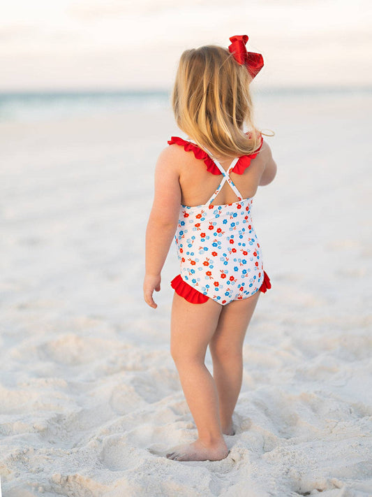 Floral One-Piece Swimsuit