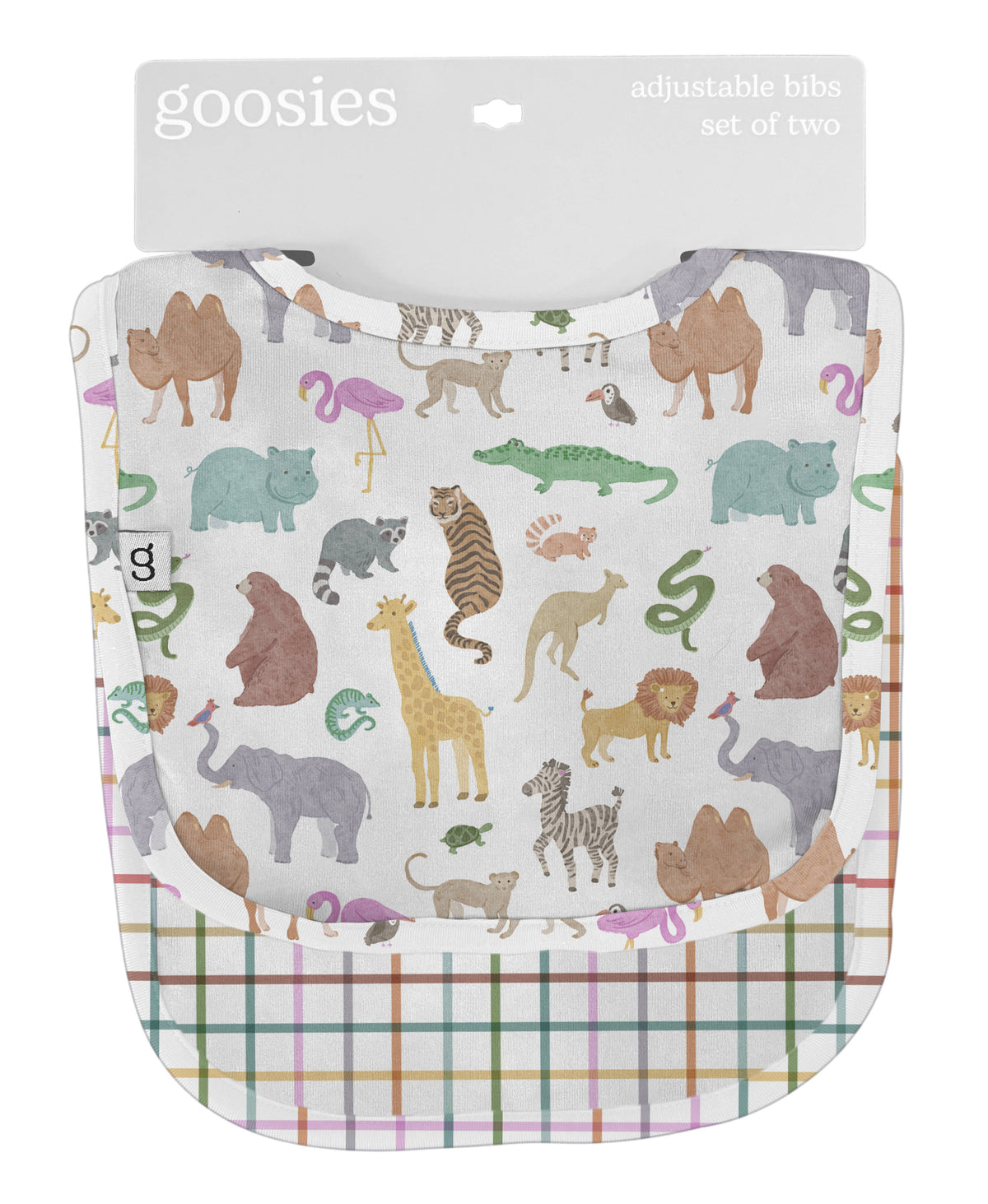 Zoo Crew Animals Bib Set 