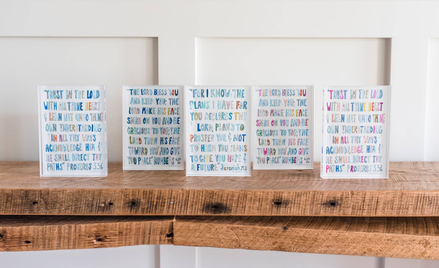 Numbers 6:24-26 Acrylic Block