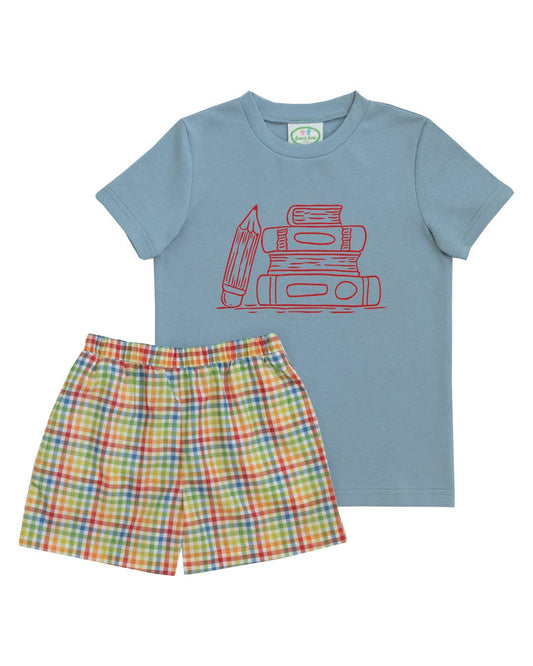 School Book T-Shirt Set