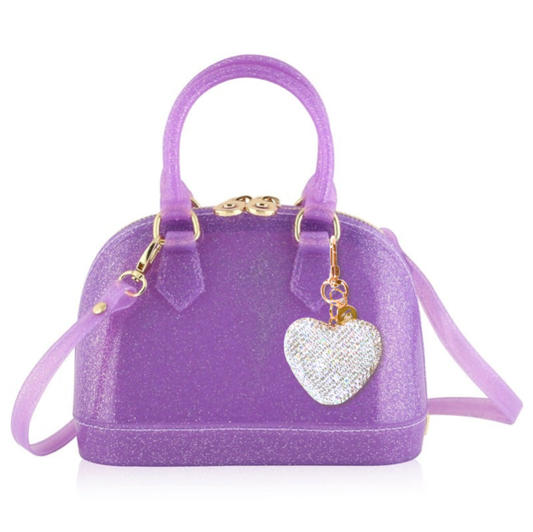 Purple Follow Your Heart Purse