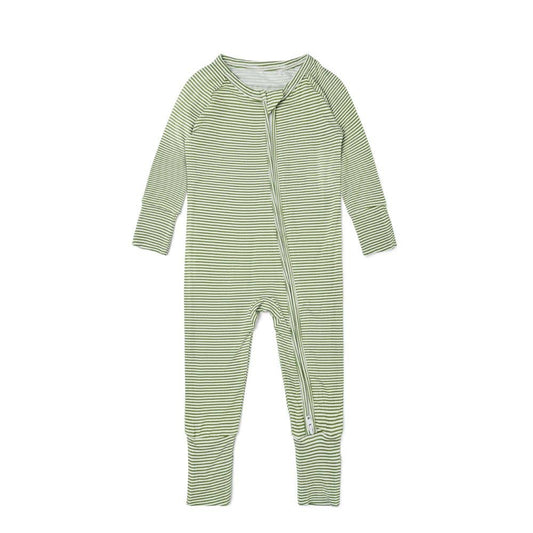 Evergreen Stripe Bamboo Sleeper