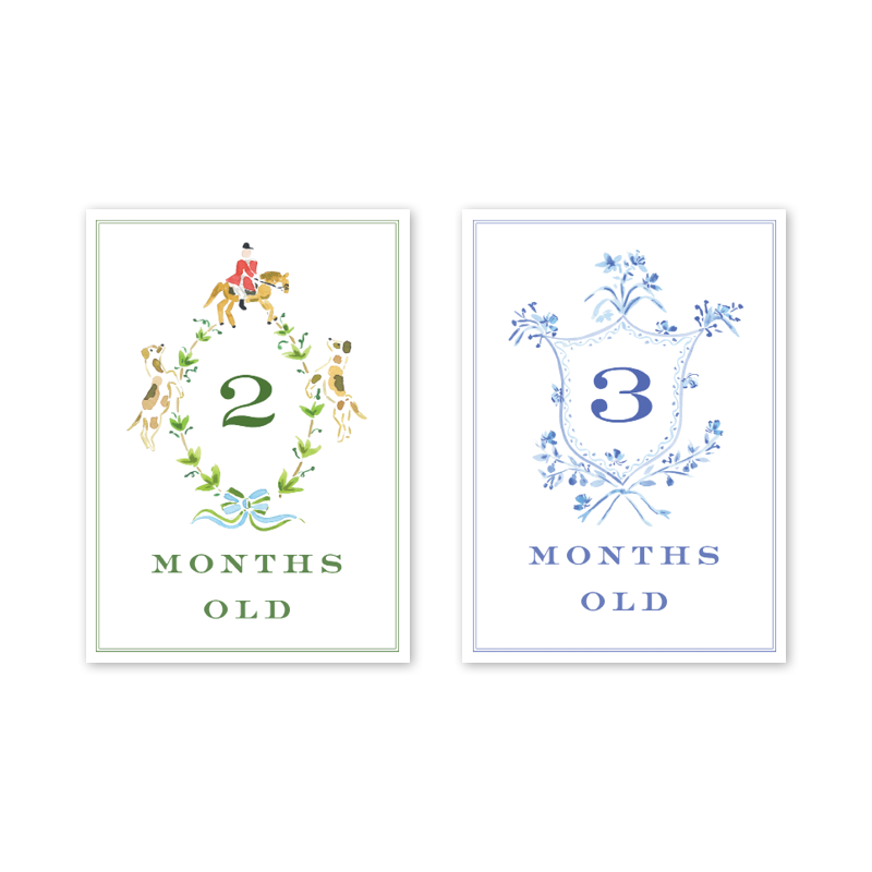 Joys of Boys Milestone Cards