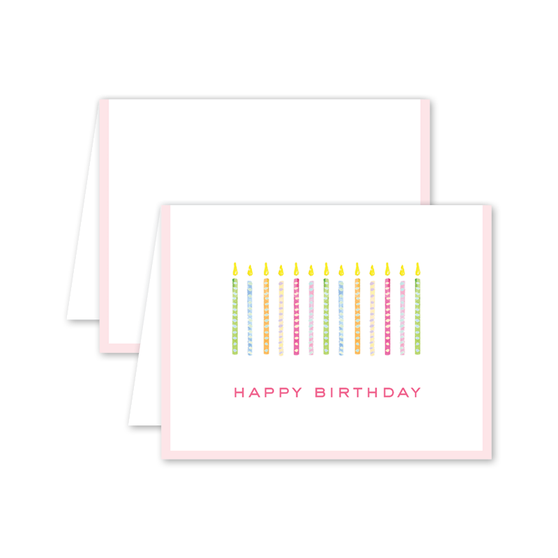 Funfetti Candles Birthday Card