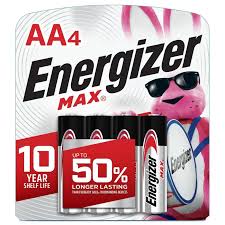 Energizer Max - AA 4-Pack Batteries