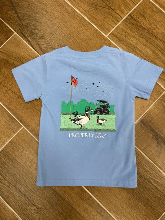 Boys Fowl Play - Light Blue