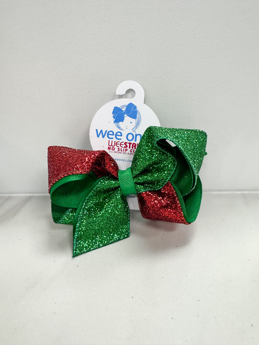 Christmas Glitter Bow