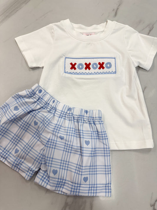 XOXO Boys Short Set