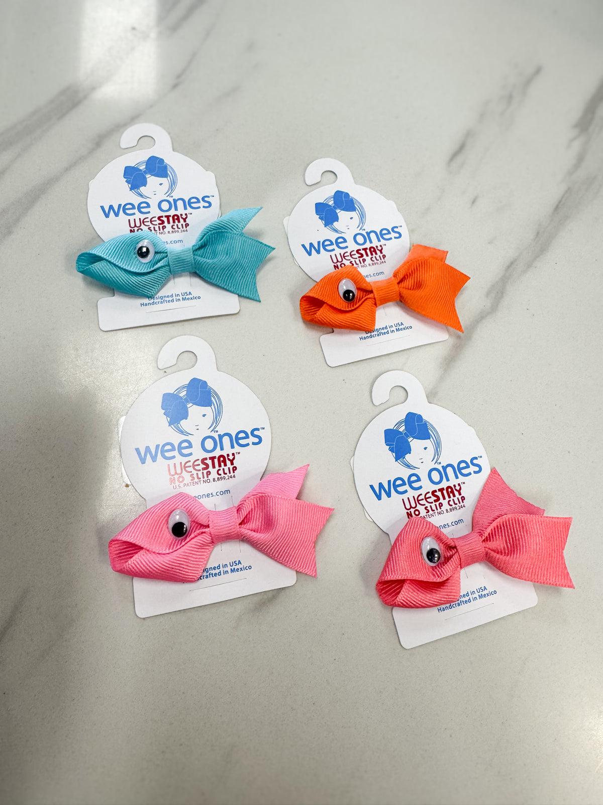 Mini Fish Clips Tiny Fish Hair Clips – Southern Stork Baby and Children's Boutique