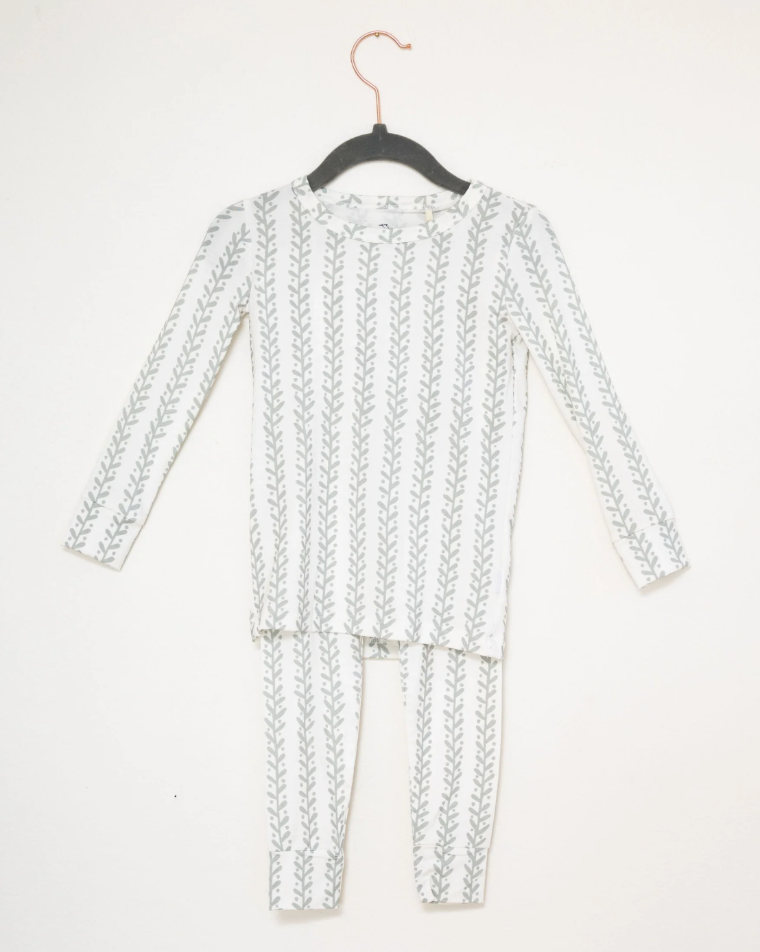 Uptown Baby Sweet Vine Pajama Set - Pink or Sage