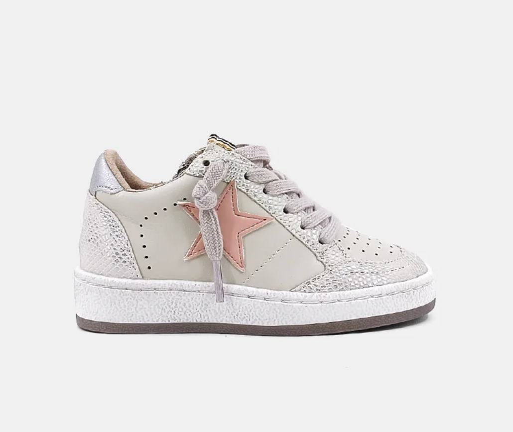 Silver Snake Toddler Shoes
