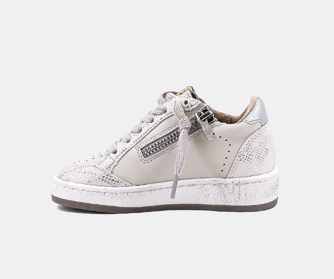 Silver Snake Toddler Shoes