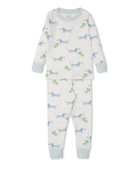 Kissy Kissy Puppy Fun Pajama Set - Blue