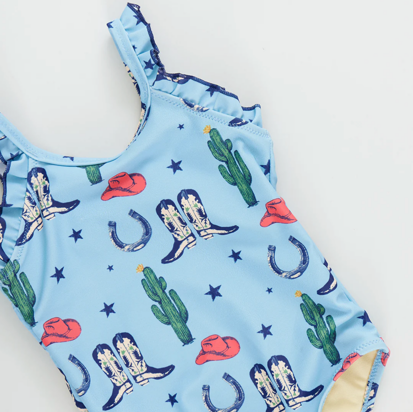 Pink Chicken Girls Tiny Rodeo Swimsuit