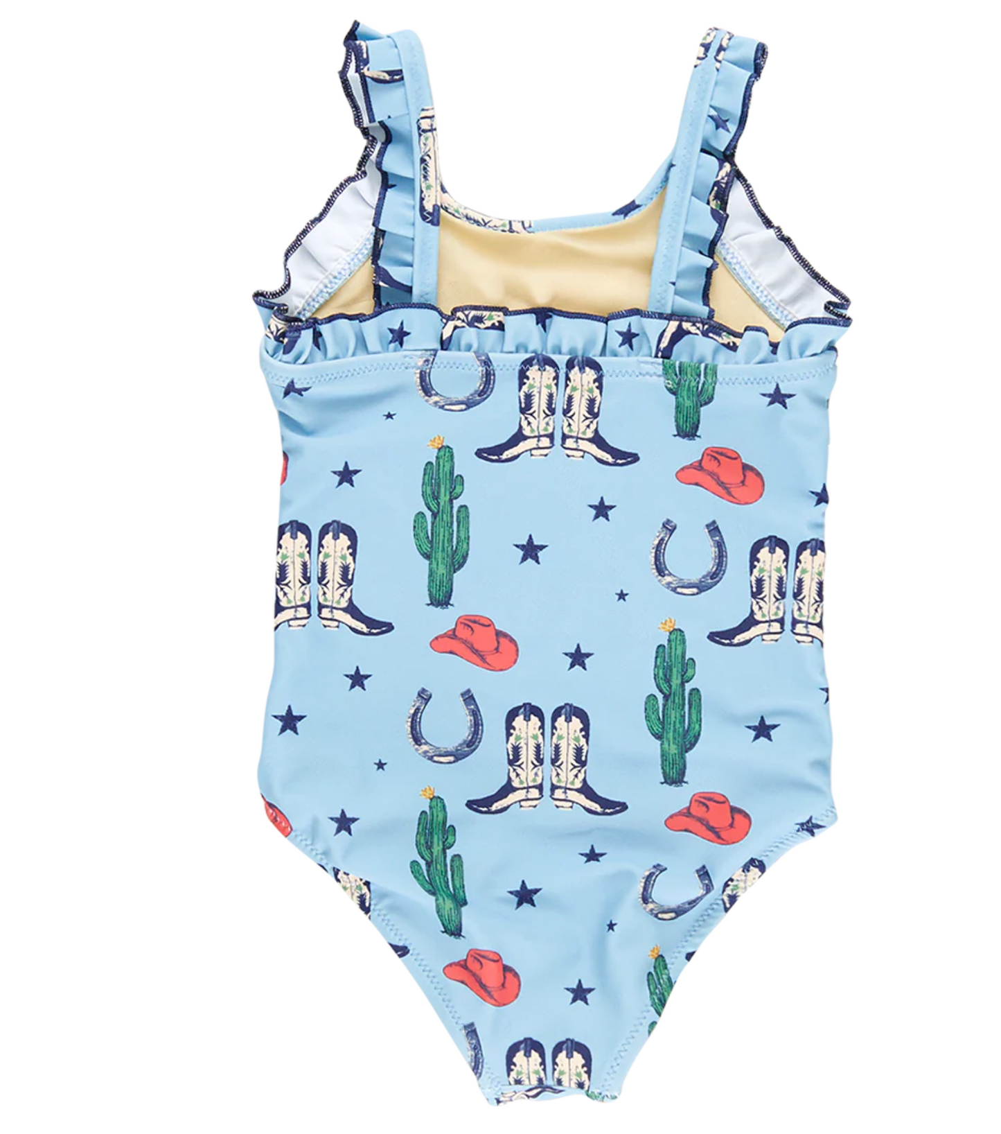 Pink Chicken Girls Tiny Rodeo Swimsuit